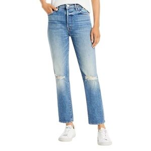 MOTHER - The Trickster High Rise Ankle Straight Leg Jeans Sz 27